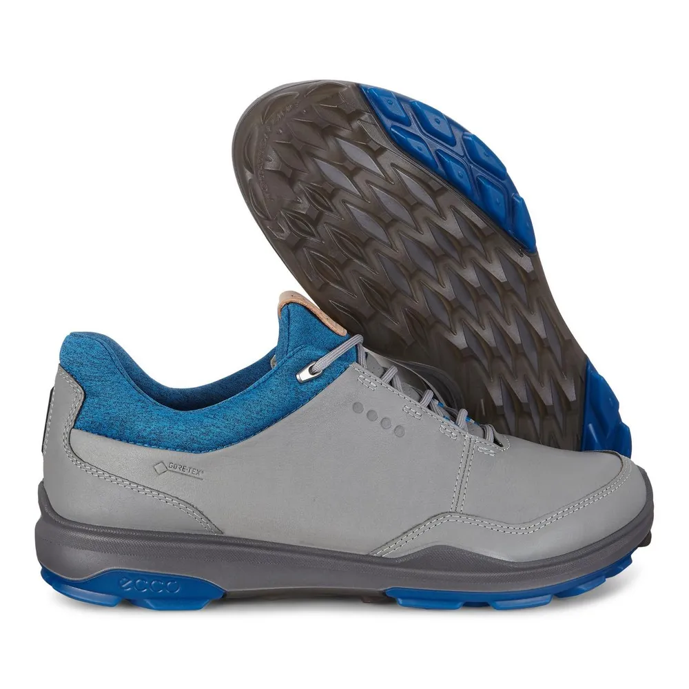 Men's Goretex Biom Hybrid 3 Spikeless Golf Shoe - Grey/Blue