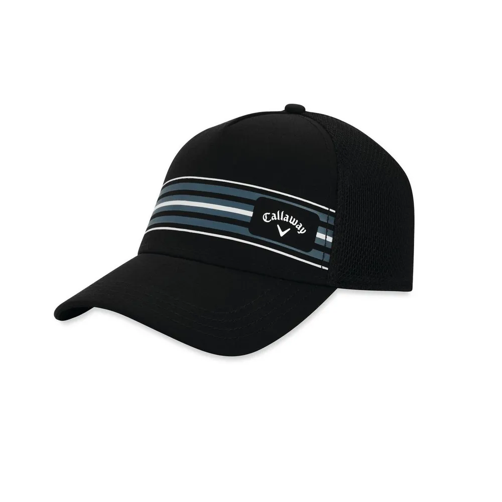 Men's Stripe Mesh Cap