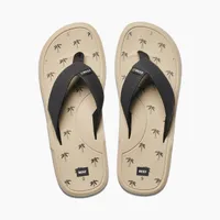 Men's Manchado Day Print Flip-Flop Sandal - Khaki/Black