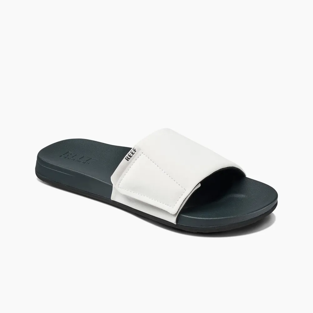 Men's Cushion Bounce Slide Sandal - White/Grey