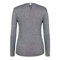 Women's Julieta Front Knot Athletic Long Sleeve Top