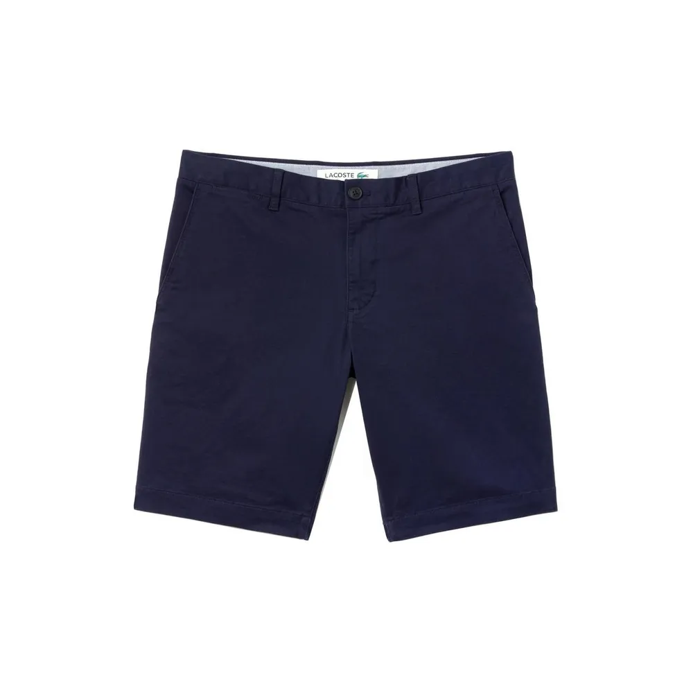 Men's Slim Fit Stretch Gabardine Shorts