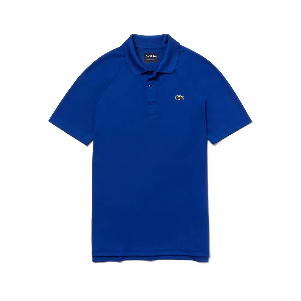 Men's Tech Solid Pique Short Sleeve Polo