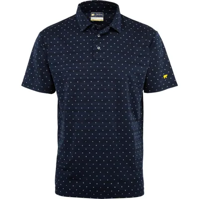 Men's Mini Diamond All Over Print Short Sleeve Shirt