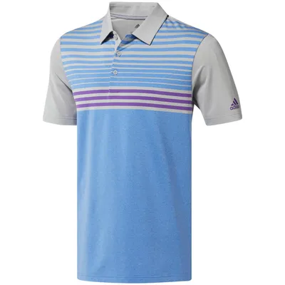 Men's Ultimate 3 Stripe Heather Gradient Short Sleeve Shirt