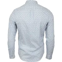 Men's Ditsy Floral Long Sleeve Button-Down Shirt