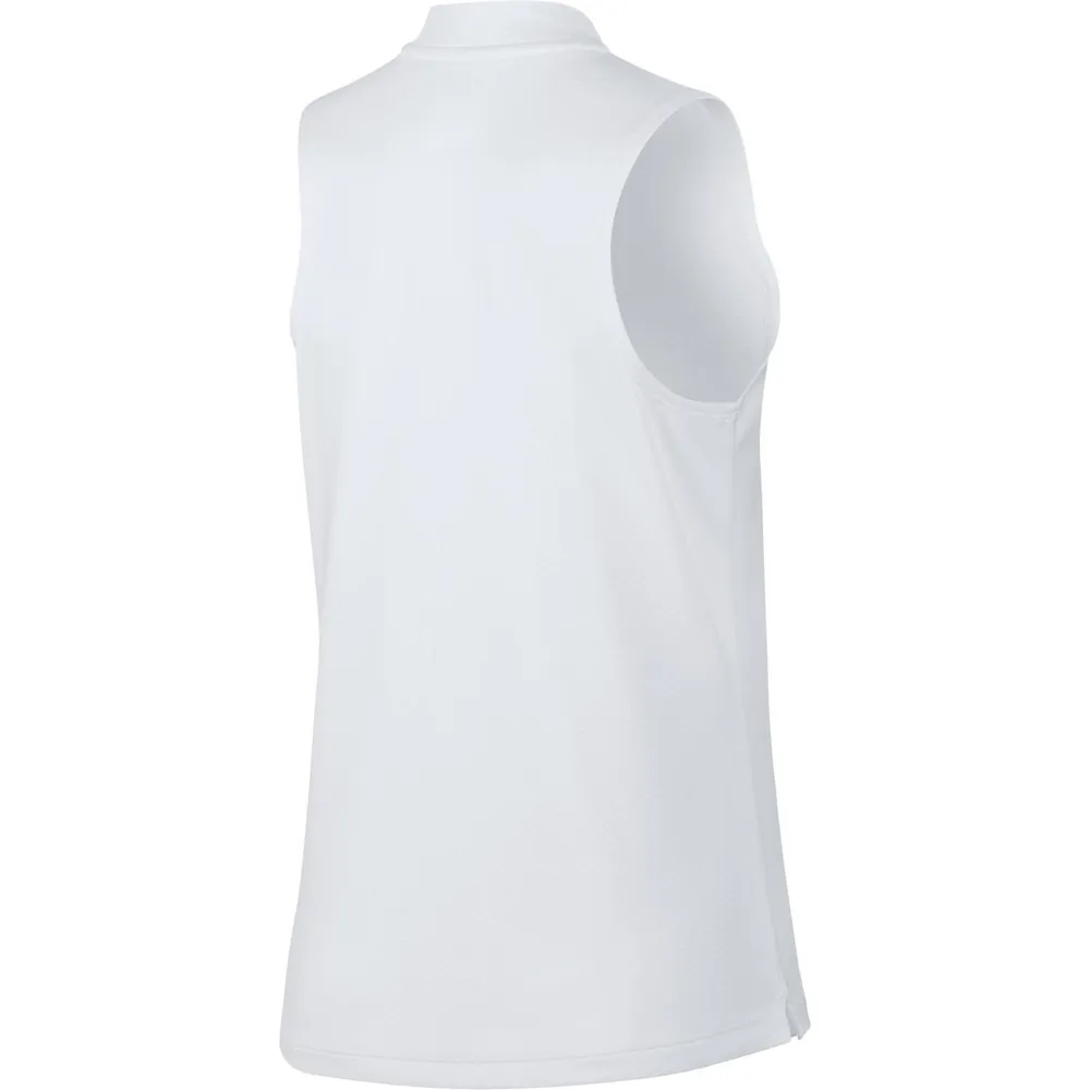 Women's Blade Collar Sleeveless Polo