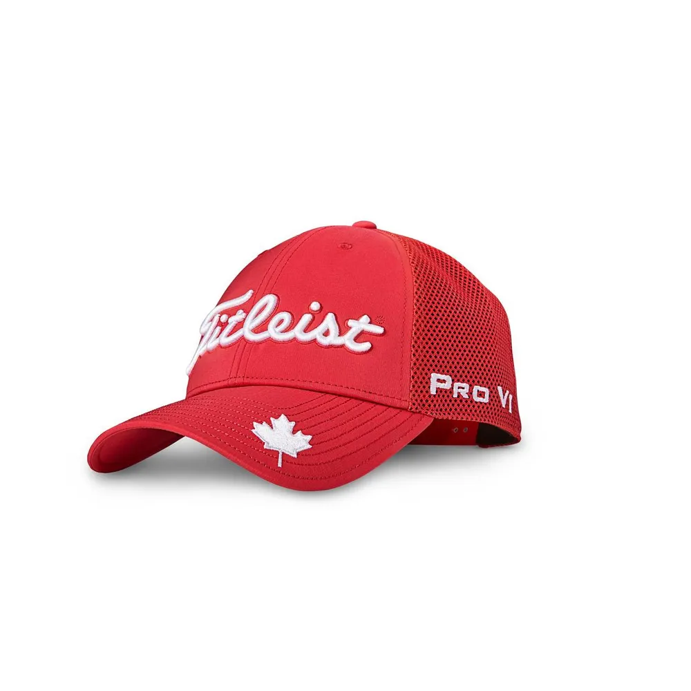 Men's Tour Performance Mesh Canada Day Cap