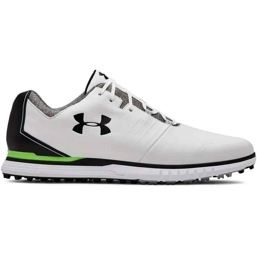 Men's Showdown Spikeless Golf Shoe - White/Black