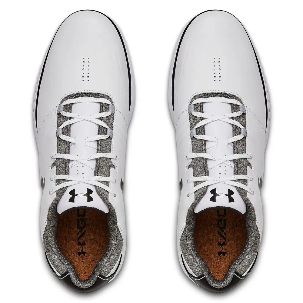 Men's Showdown Spikeless Golf Shoe - White/Black