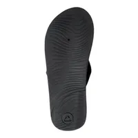 Men's Ripling Flip-Flops - Black/Grey