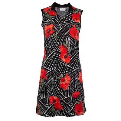 Women's All Over Floral Printed Dress