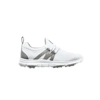 Junior Leisure Spikeless Golf Shoe - White/Grey