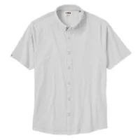 Men's Micro Dot Button Up Short Sleeve Shirt