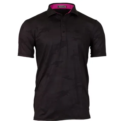 Men's Camo Embossed Short Sleeve Shirt