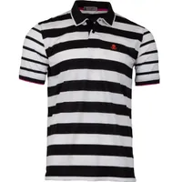 Men's Skull Stripe Short Sleeve Shirt