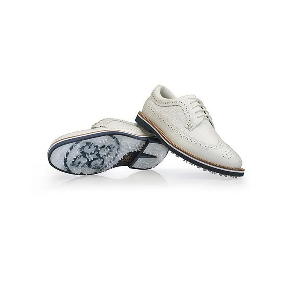 Men's Longswing Gallivanter Spikeless Golf Shoe - White/Navy