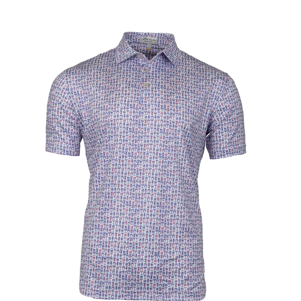 Men's Lil' Friday Cocktails Print Short Sleeve Shirt