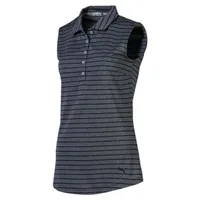 Women's Rotation Stripe Sleeveless Polo