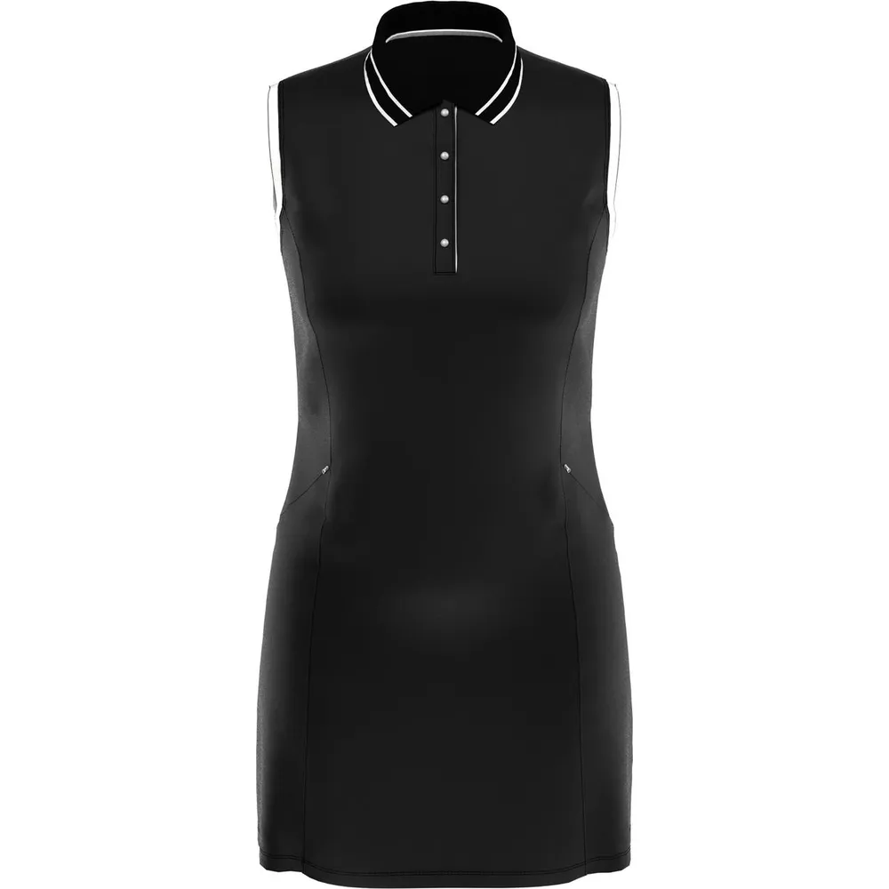 Women's Sleeveless Polo Dress