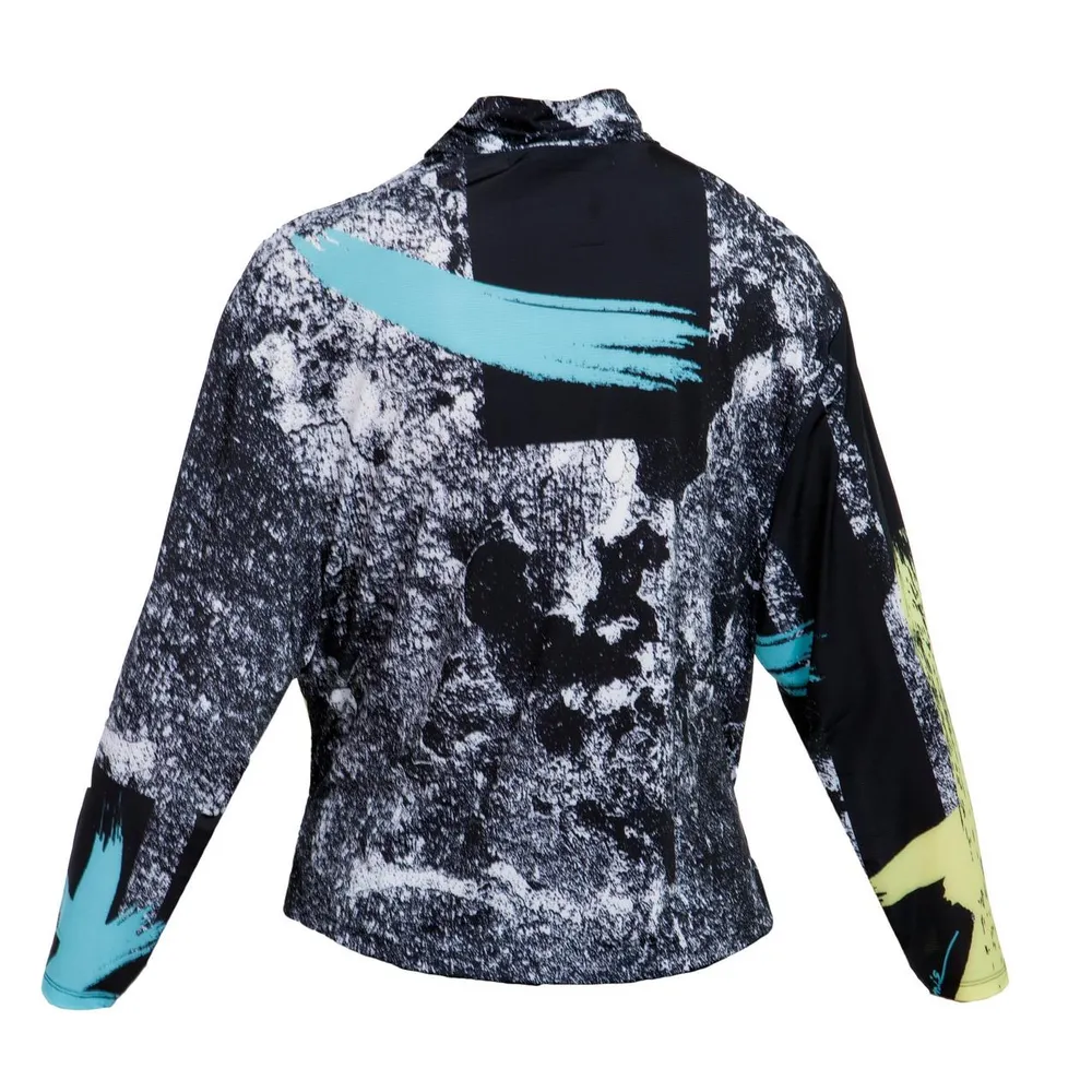 Women's Sunsense Cosmic Printed Pullover Long Sleeve Top