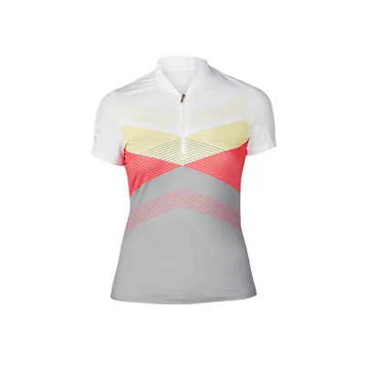 Women's Alicia Graphic Detail Short Sleeve Mock