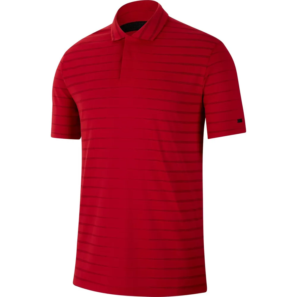 Men's TW Stripe Short Sleeve Polo