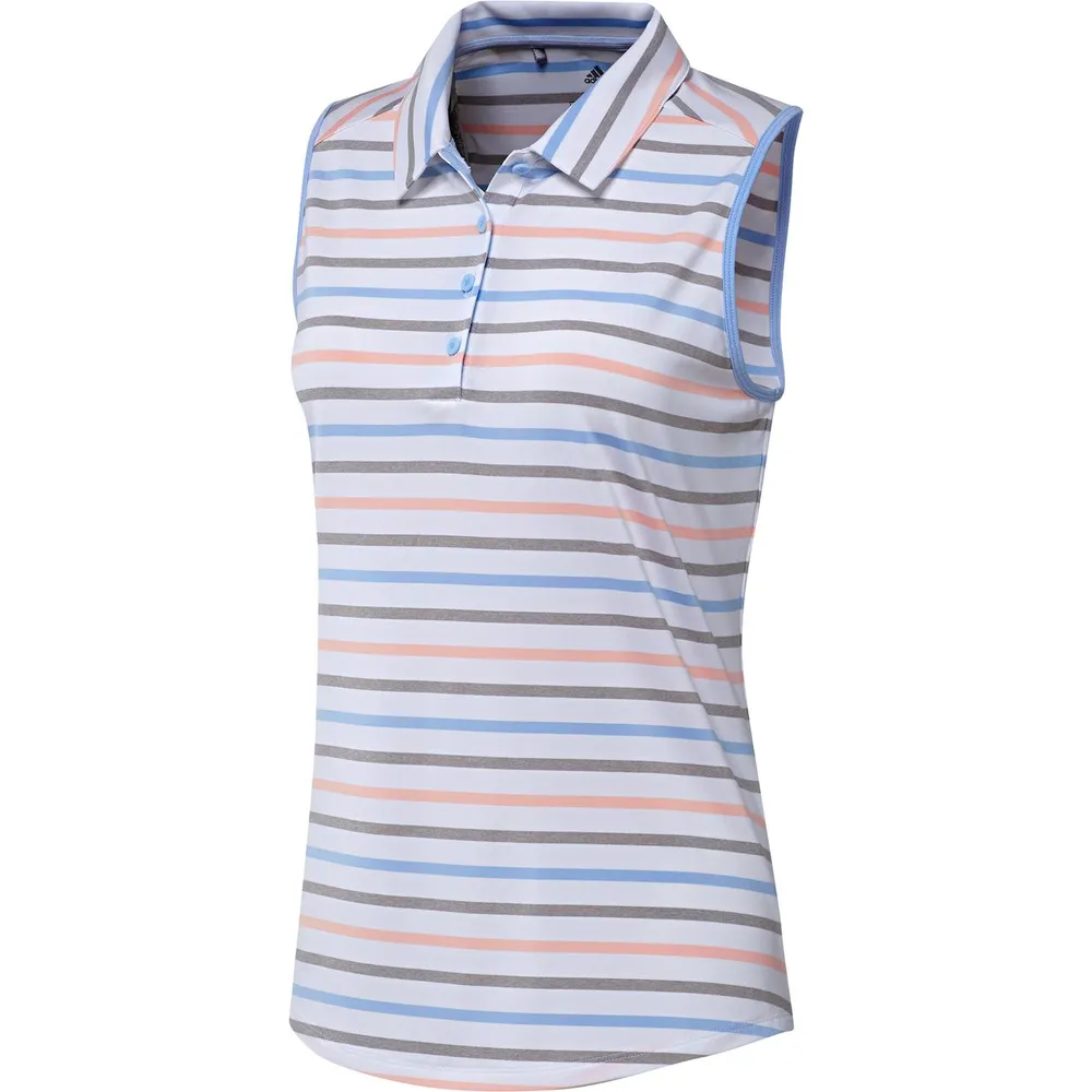 Women's Ultimate Stripe Sleeveless Polo