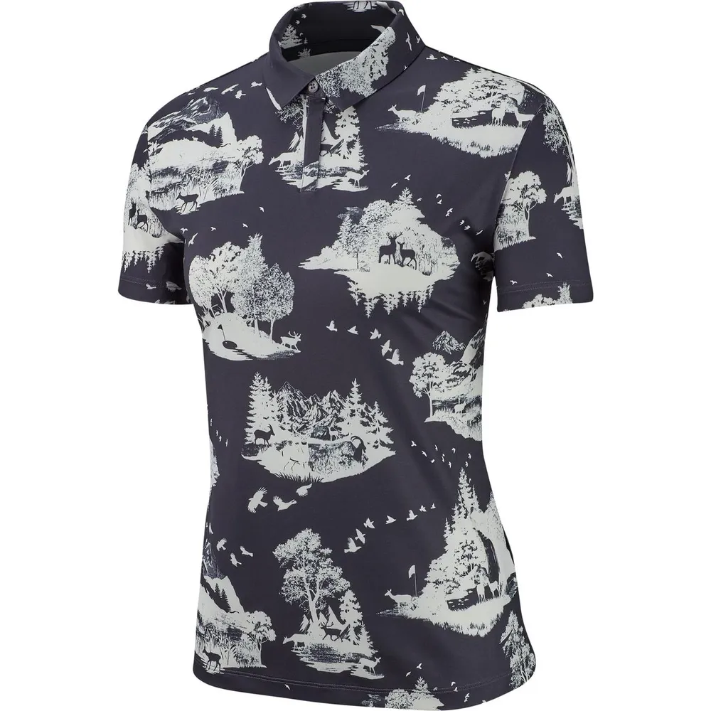 Women's Dry UV Print Toile Short Sleeve