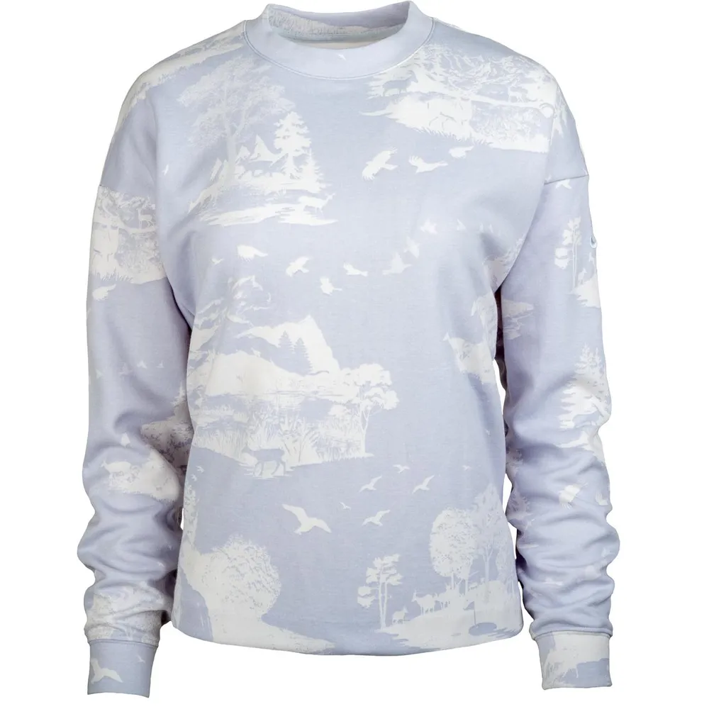 Women's Dry Printed Pullover Sweater