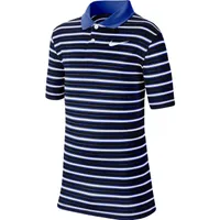 Boy's Dry Victory Stripe Short Sleeve Polo