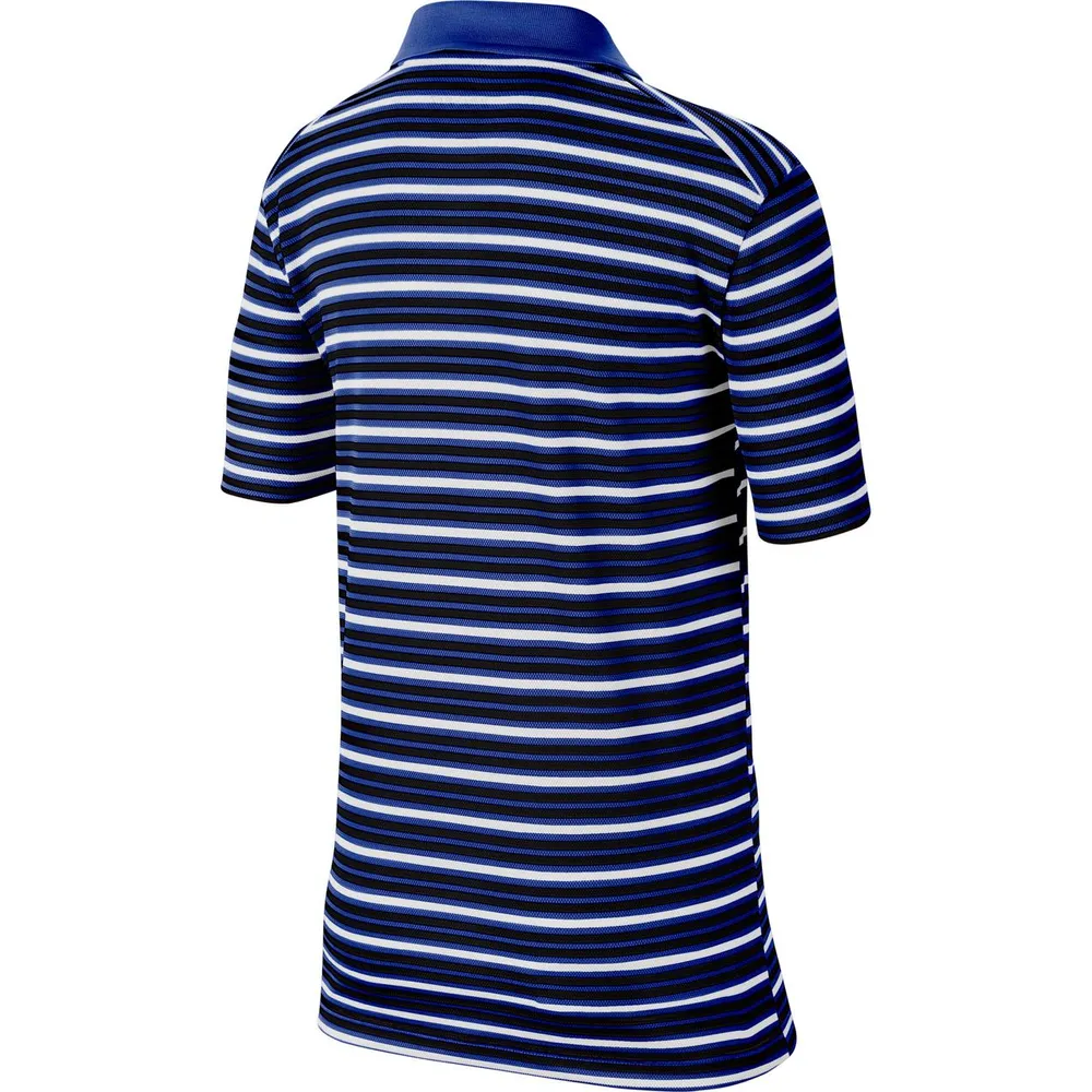 Boy's Dry Victory Stripe Short Sleeve Polo