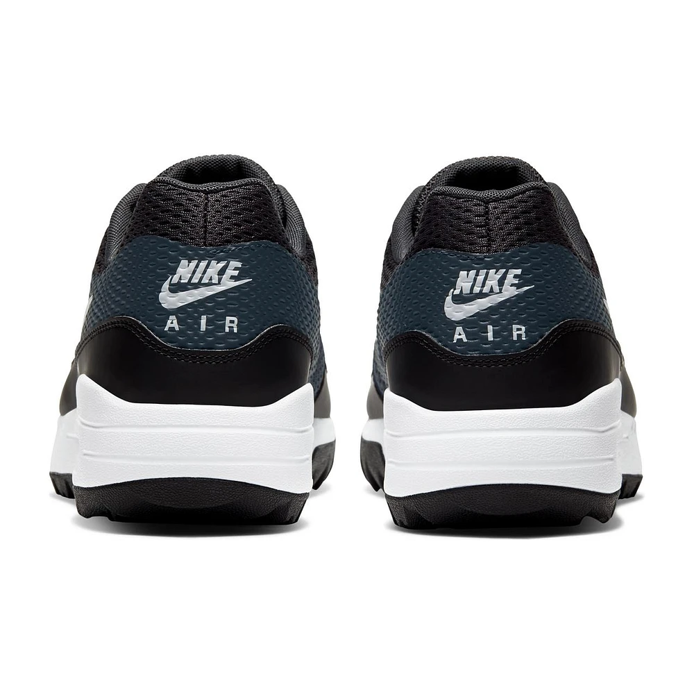 Men's Air Max 1 G Spikeless Golf Shoe - Black/White