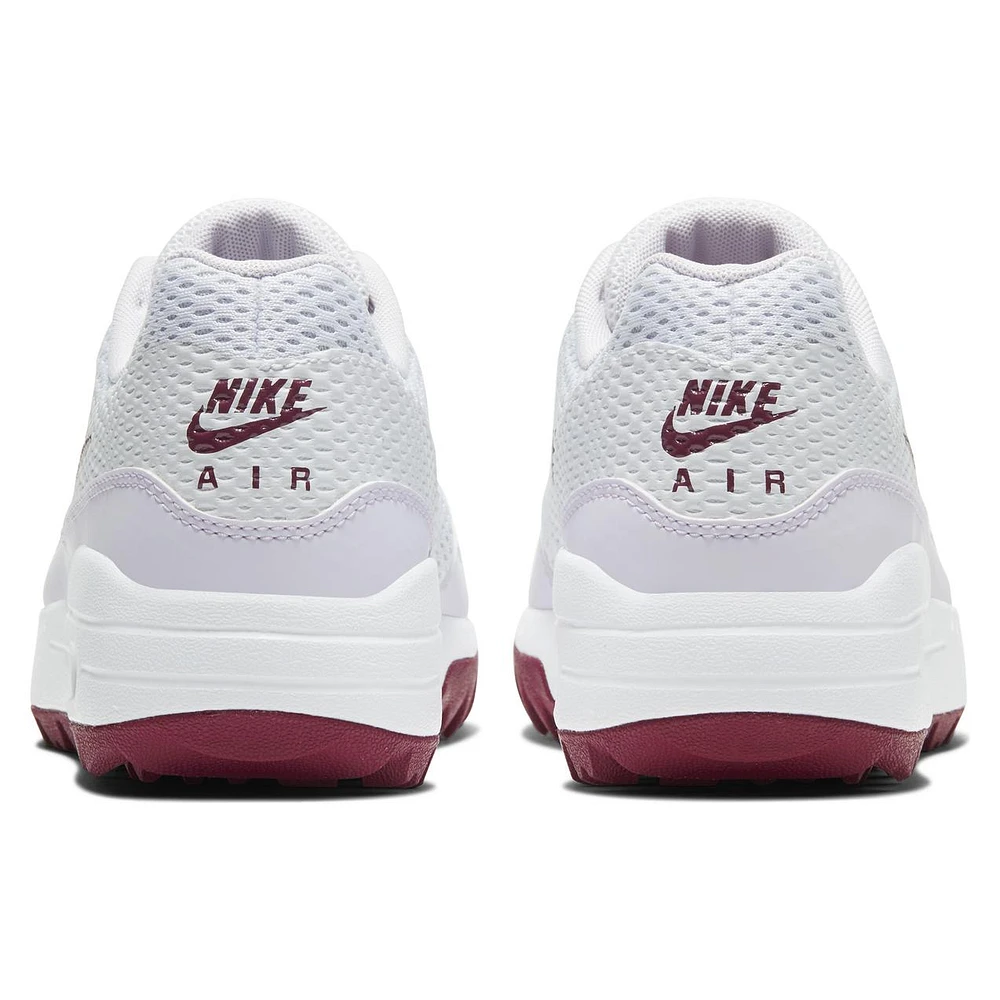 Women's Air Max 1 G Spikeless Golf Shoe - White/Purple