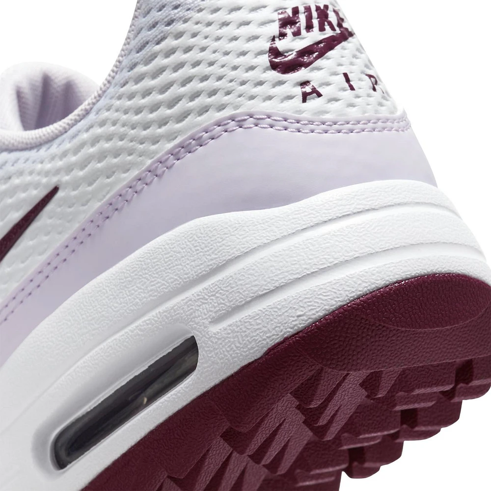 Women's Air Max 1 G Spikeless Golf Shoe - White/Purple