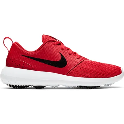 Junior Roshe G  Spikeless Golf Shoe - Red/Black