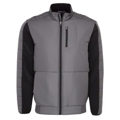 Men's Warmth Insulation Full Zip Puffer Jacket