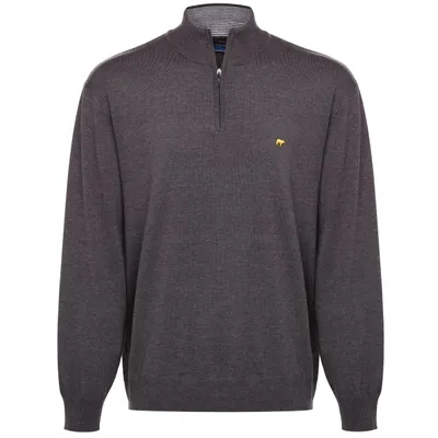 Men's Heather 1/4 Zip Sweater