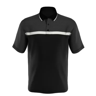 Men's Swing Tech Fine Line Colourblock Short Sleeve Shirt