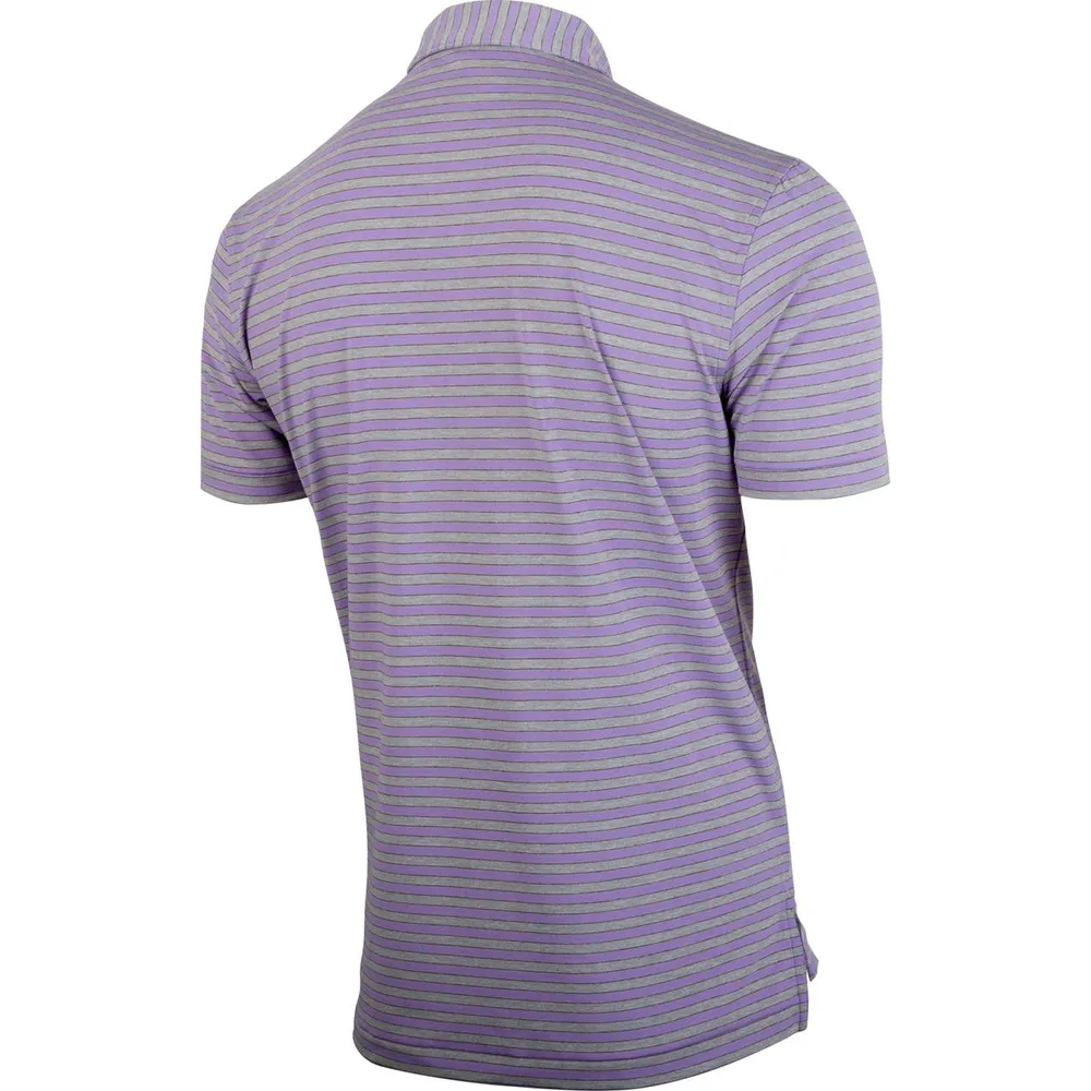 Men's Stripe Stretch Jersey Short Sleeve Shirt