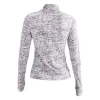 Women's Striking Quarter Zip Long Sleeve Top