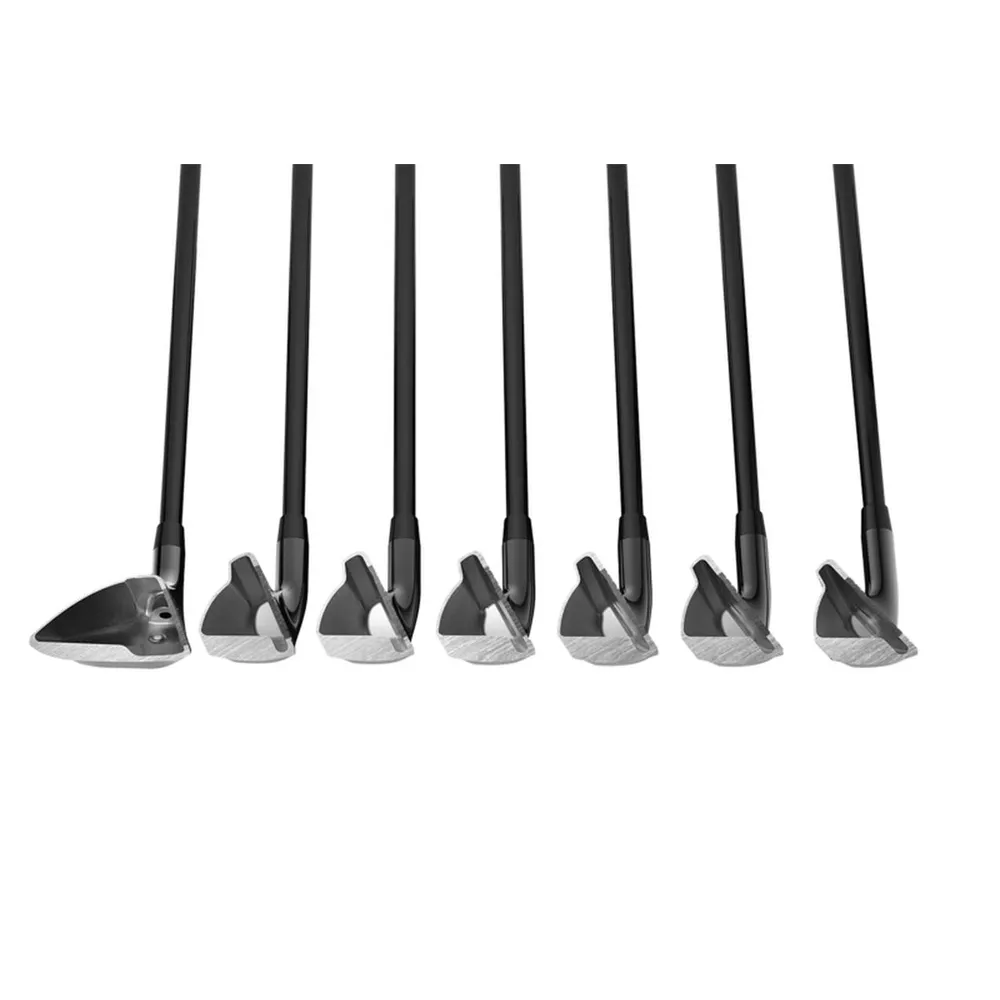 Women's T-RAIL 5H 6H 7-PW SW Iron Set with Graphite Shafts