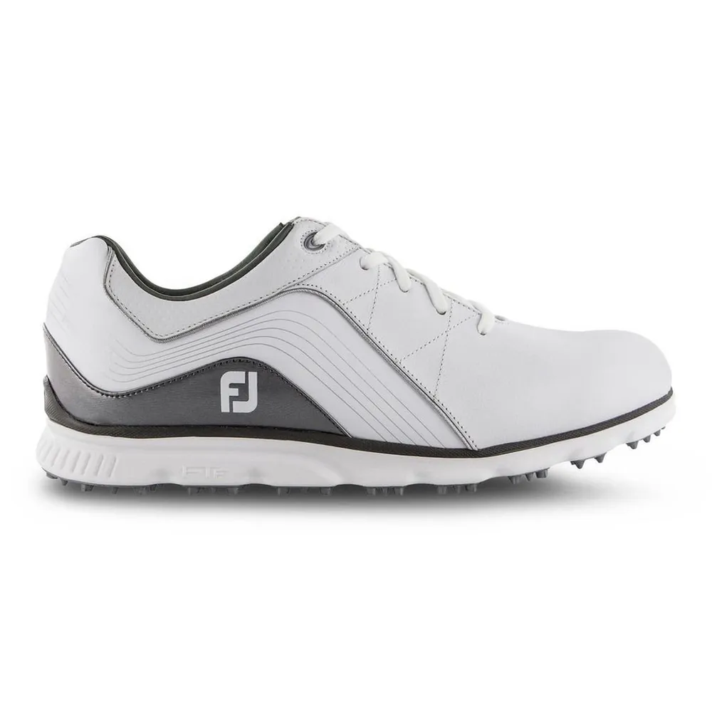 Men's Pro SL Spikeless Golf Shoe - White/Silver