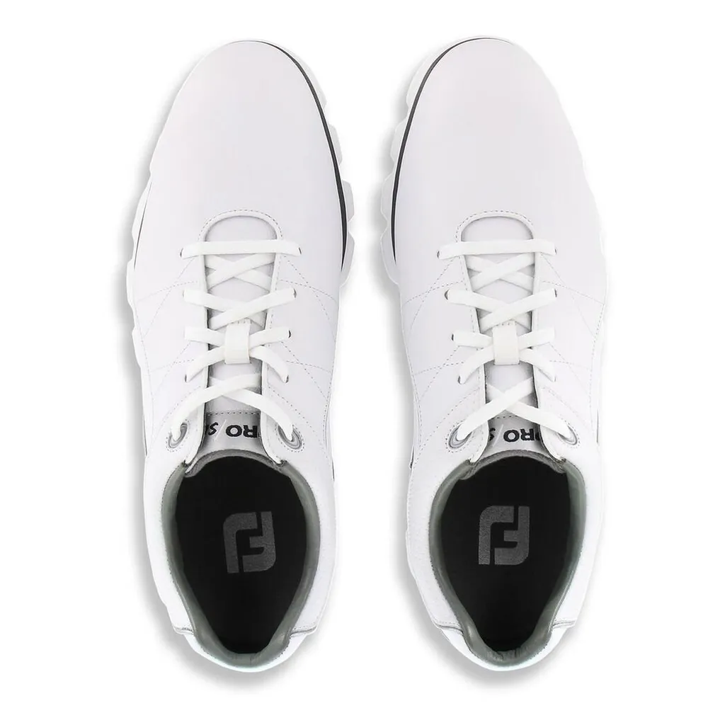 Men's Pro SL Spikeless Golf Shoe - White/Silver