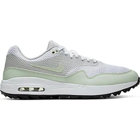 Men's Air Max 1 G Spikeless Golf Shoe - White/Light Green/Grey