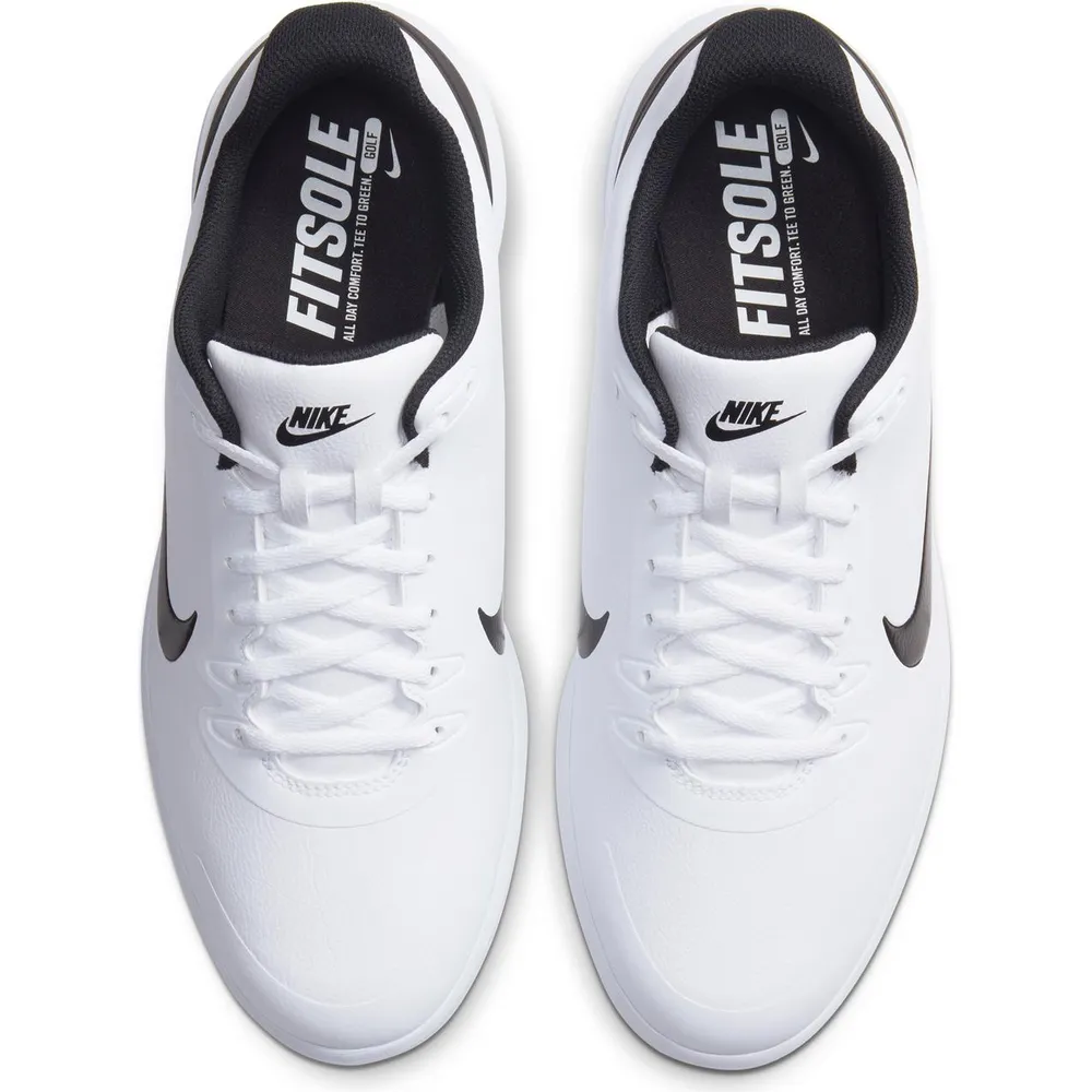 Infinity G Spikeless Golf Shoe - White/Black