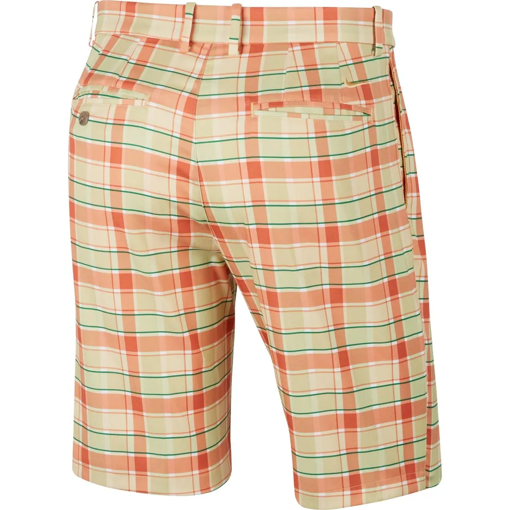 Men's Flex Core Plaid Short