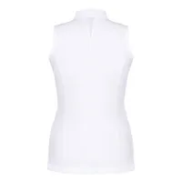 Women's Flora Button Front Sleeveless Polo