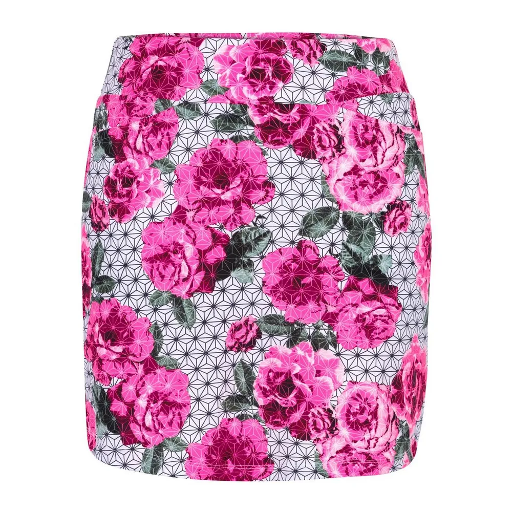 Women's Abby Garden Printed Pull-On Skort