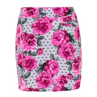 Women's Abby Garden Printed Pull-On Skort